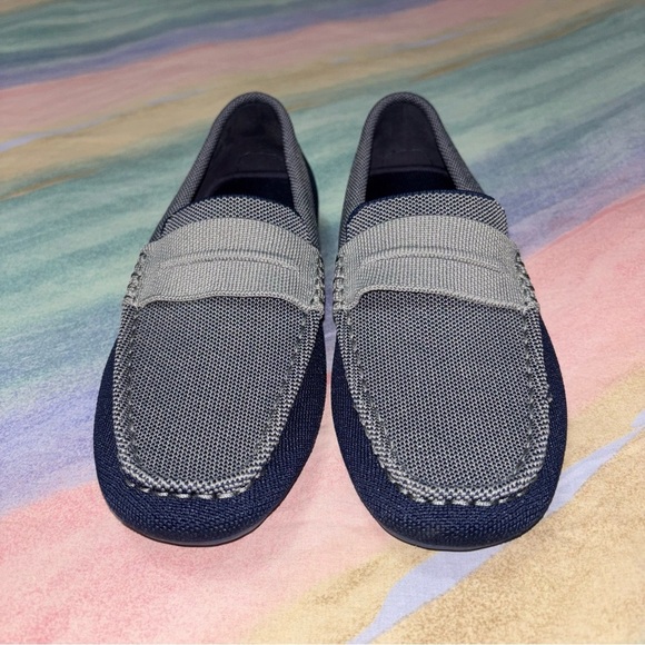 Rothy\'s Blue and Gray Slip-On Loafers men’s size 8 main image 9